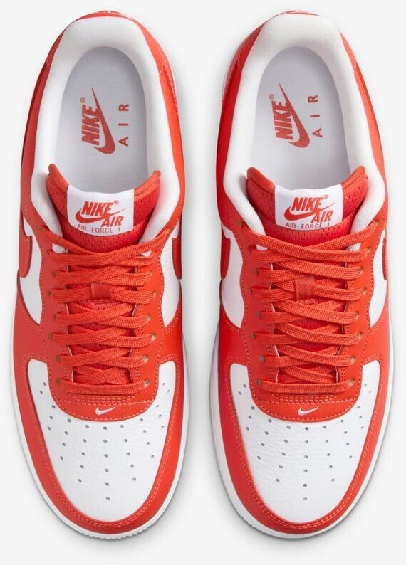 White air force orange tick discount