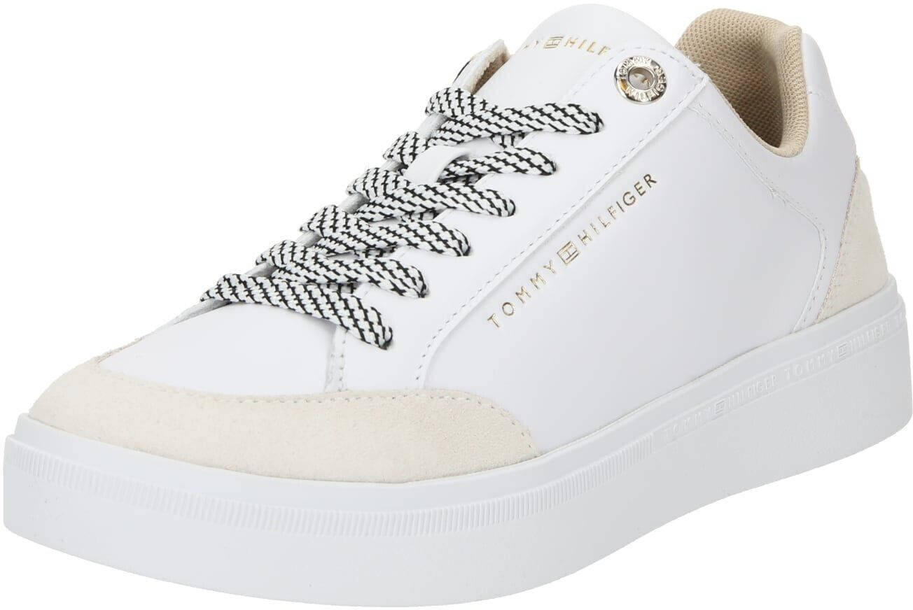 Tommy Hilfiger Court Sneaker Seasonal Court Sneaker Shoes white