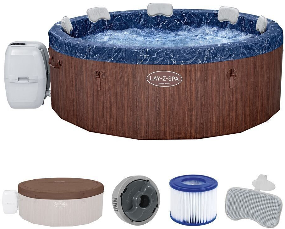 Bestway Lay-Z-Spa ThermaCore WLAN Toronto AirJet Plus Ø 190 x 70 cm round (60163_24)