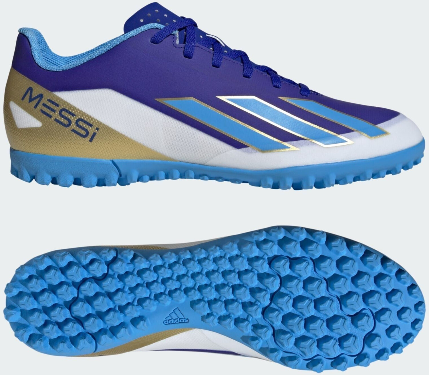 Adidas X Crazyfast Messi Club TF lucid blue blue burst cloud white ab 49 90 Preisvergleich bei idealo