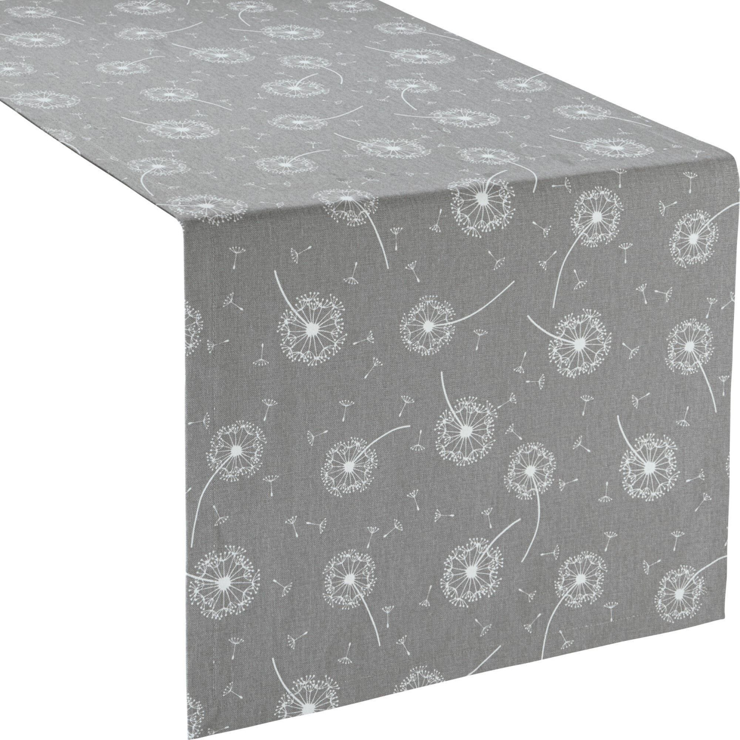Erwin Müller Tischläufer „Greven“ – Abwaschbar In Anthrazit, Größe 50x150 Cm, 100% Polyester