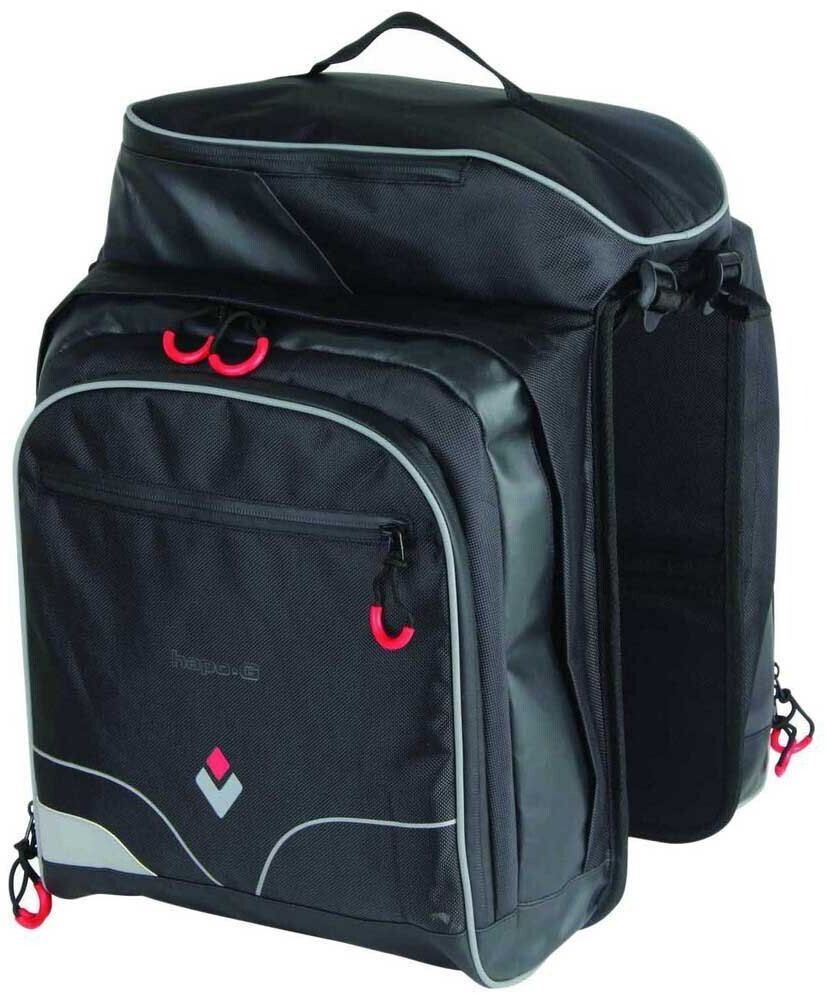 hapo.G Triple 19+6.5L Panniers black