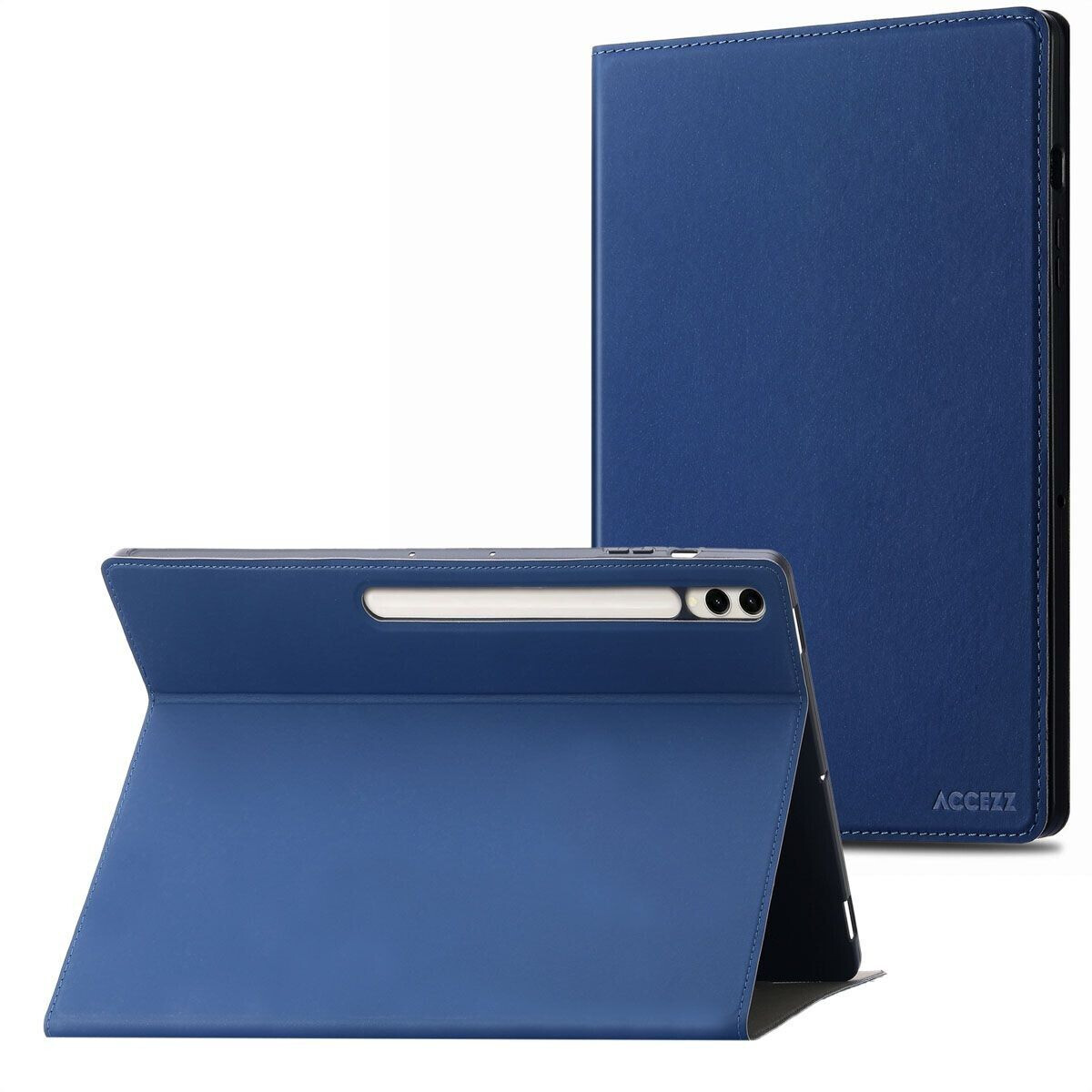 Accezz Classic Tablet Case Samsung Galaxy Tab S9 FE Plus / Tab S9 Plus Blue