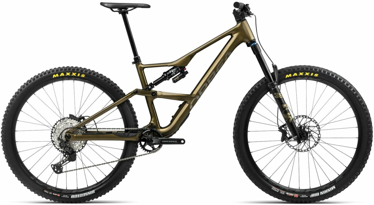 Orbea Occam LT H20 Metallic Olive Green-Titanium Black (Gloss) (2024) 29