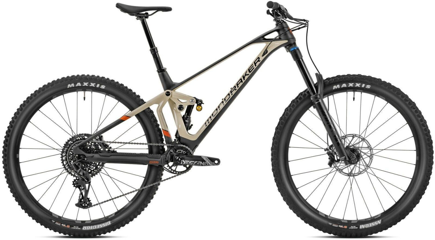 Mondraker SUPERFOXY CARBON R carbon/grau/orange (2023) 29