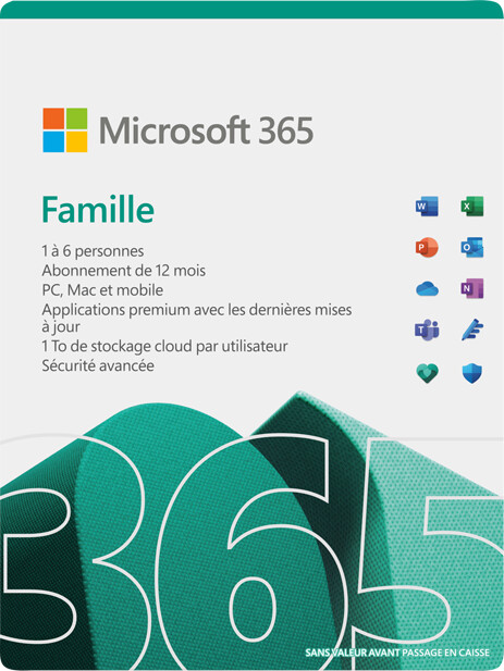 Microsoft 365 Famille (FR) (Download)