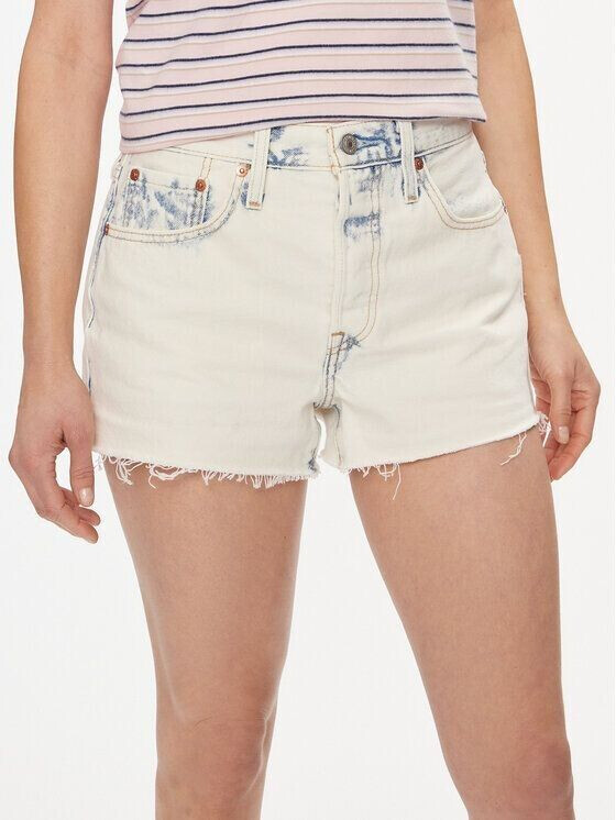 Levi's 501 High Waisted Shorts (56327) light blue (0403)