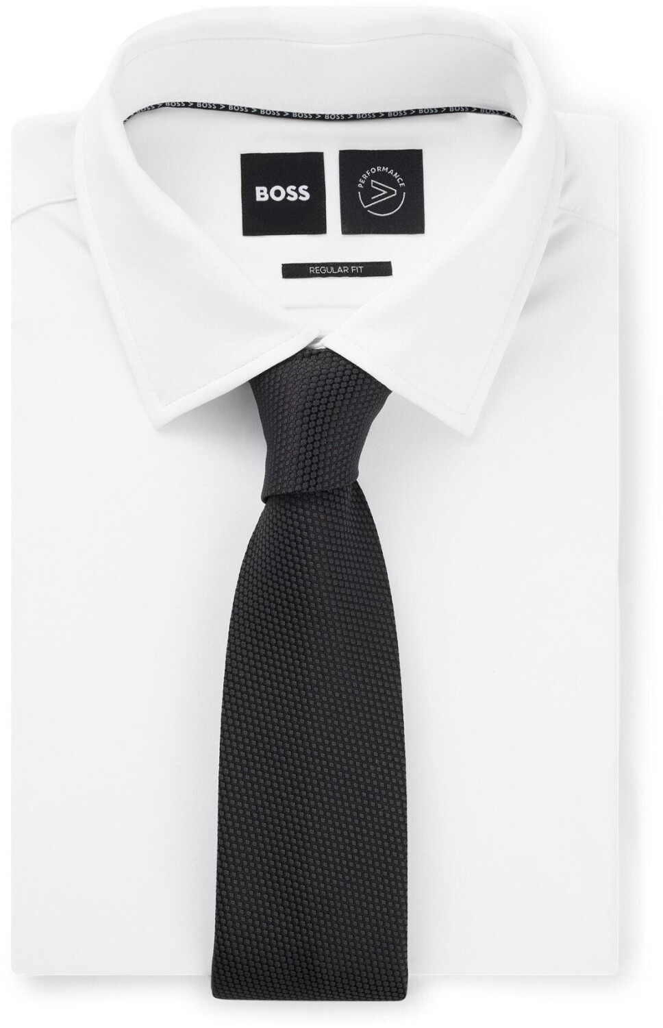 Hugo Boss Krawatte aus Seiden-Jacquard mit feinem Allover-Muster 