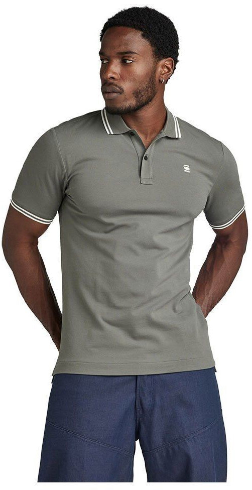 G-Star D17127-5864 Dunda Short Sleeve Polo (D17127-5864-126) grey