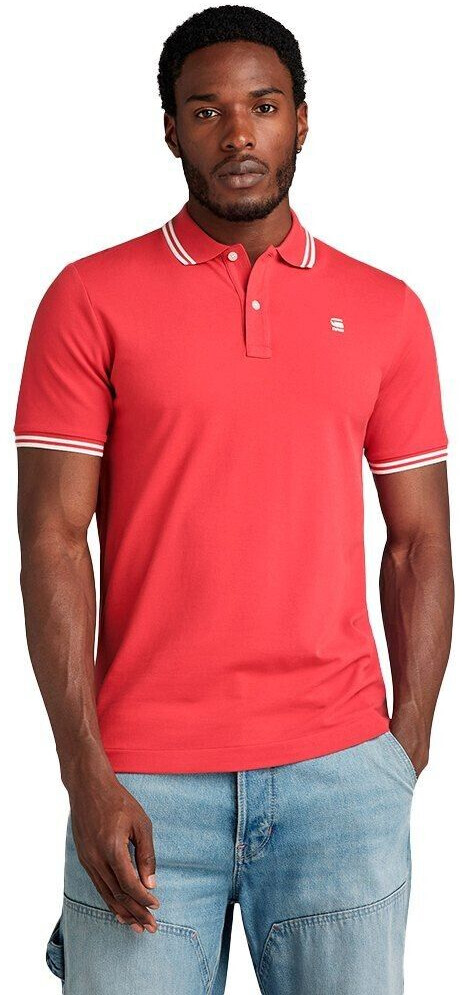 G-Star Dunda Short Sleeve Polo (D17127-5864-578) red