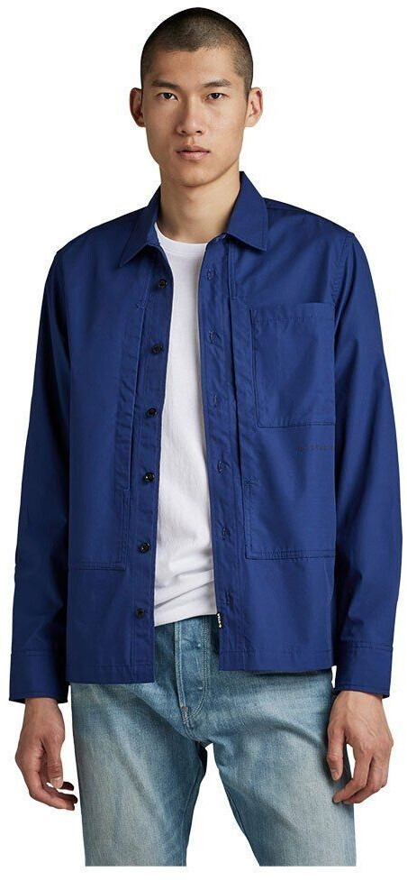 G-Star Workwear Regular Fit Long Sleeve Shirt (D22975-C973-182) blue