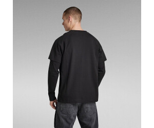 G-Star Moto Loose Long Sleeve T-Shirt (D23467-D275-648) black ab 