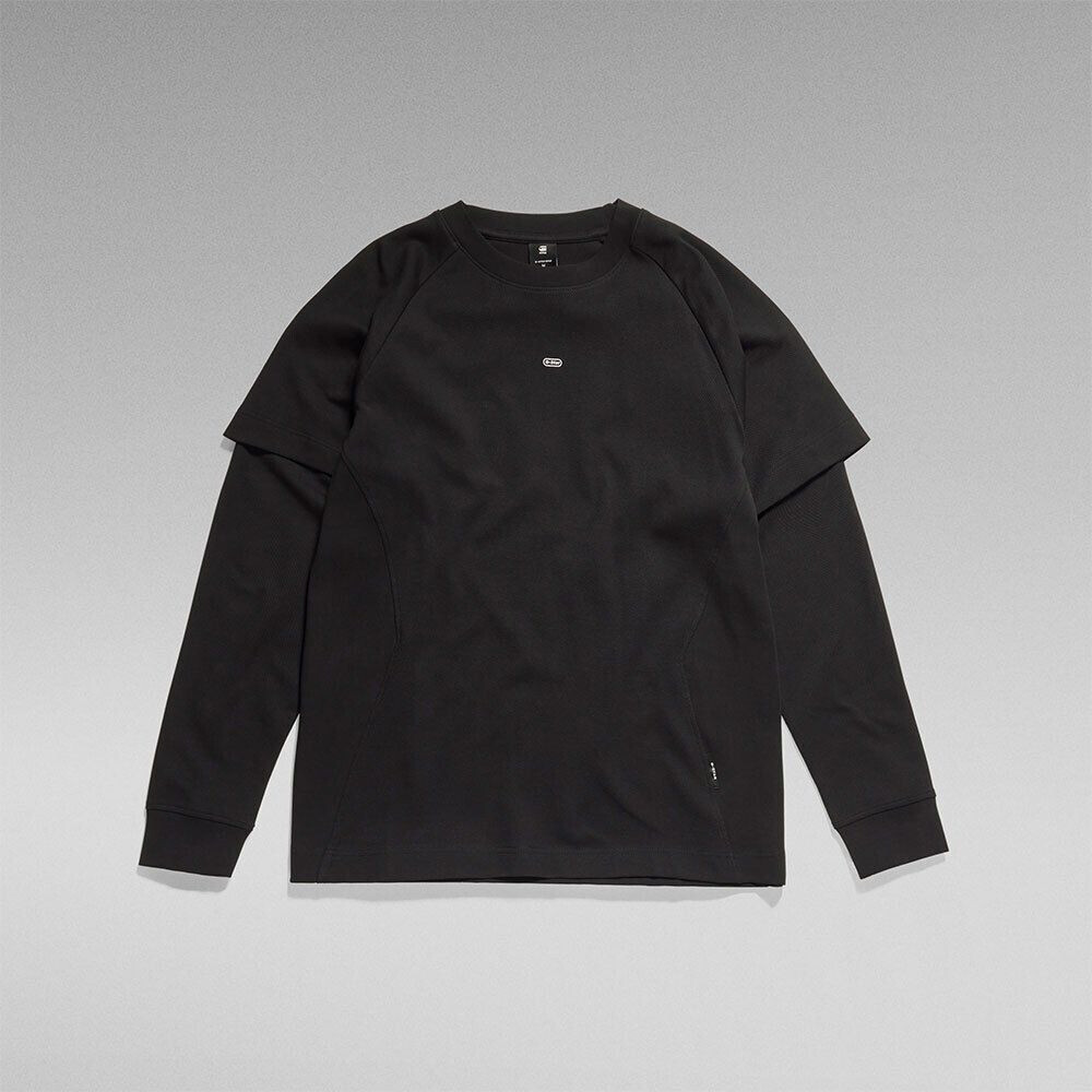 G-Star Moto Loose Long Sleeve T-Shirt (D23467-D275-648) black ab 
