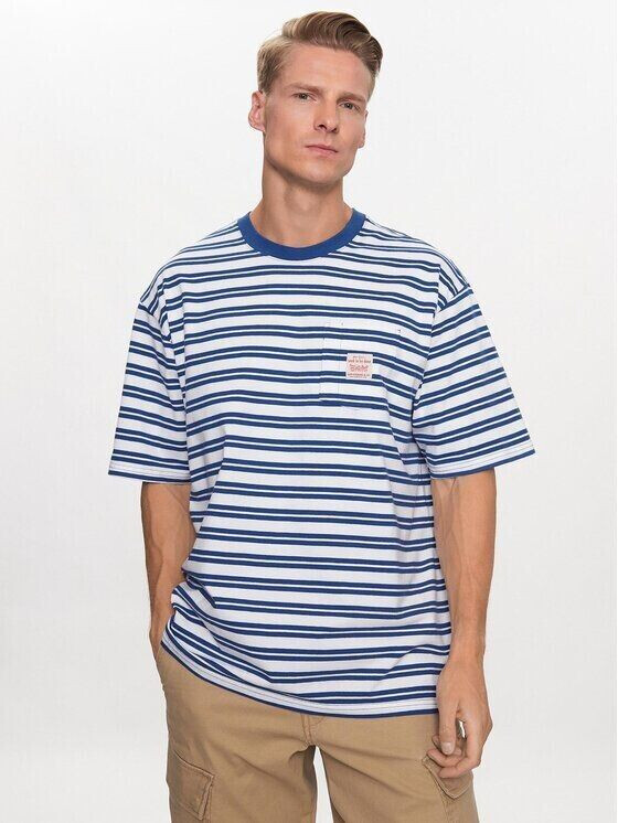 Levi's Workwear Tee (A5850) stripe limoges bright white