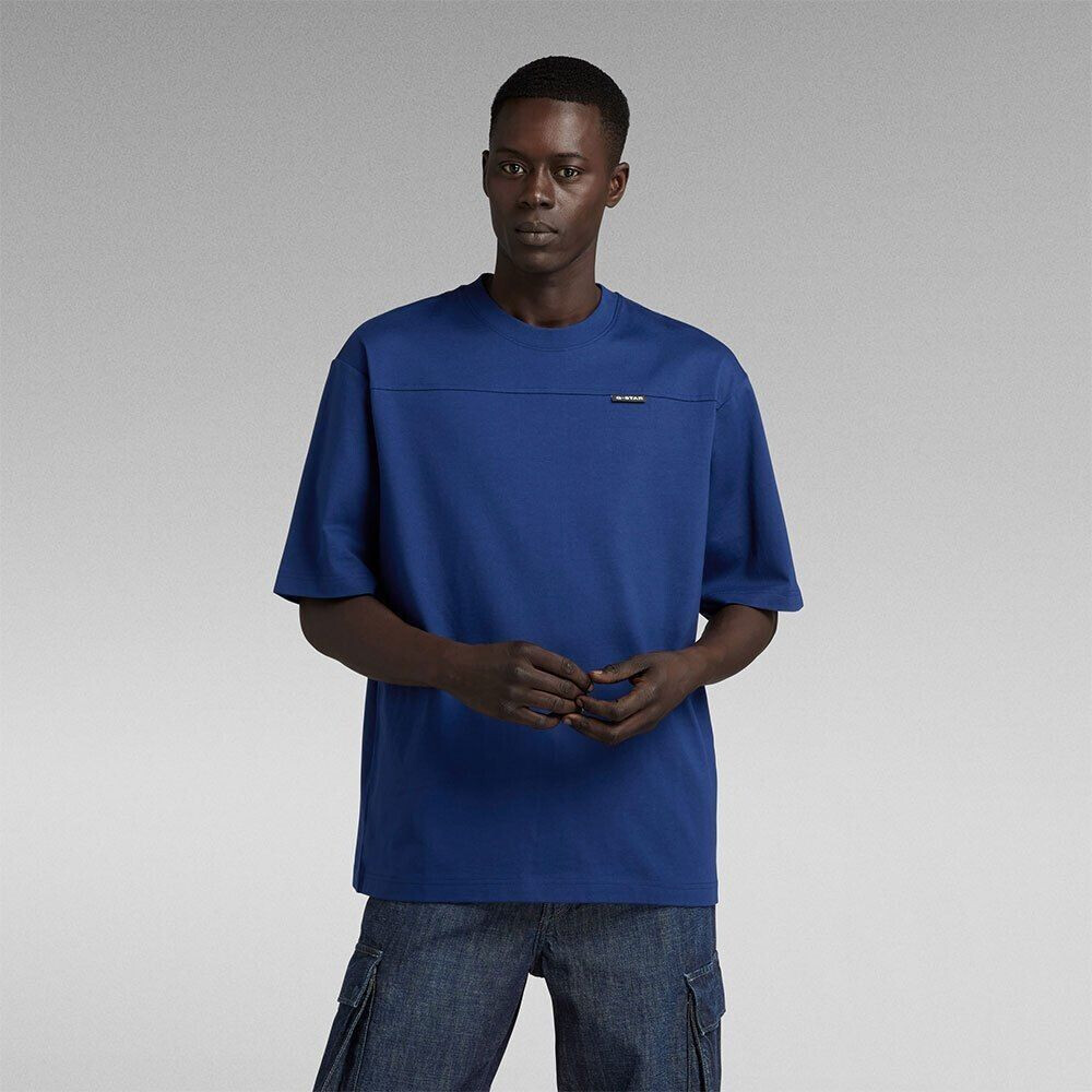 G-Star Boxy Base 20 Short Sleeve T-Shirt (D23726-C336-182) blue