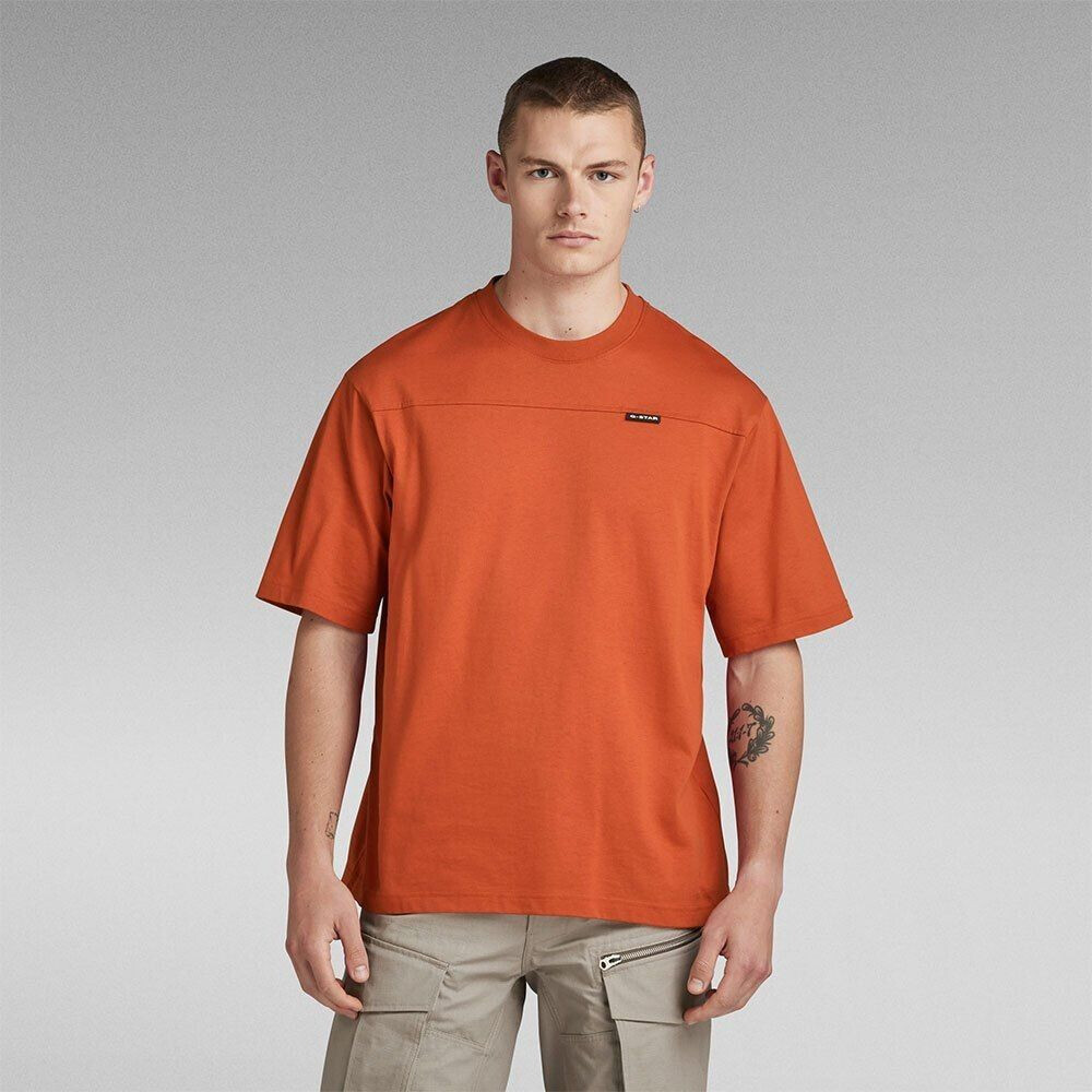 G-Star Boxy Base 20 Short Sleeve T-Shirt (D23726-C336-G05) orange