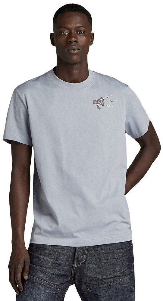 G-Star Megaphone Short Sleeve T-Shirt (D23898-336-3885) white