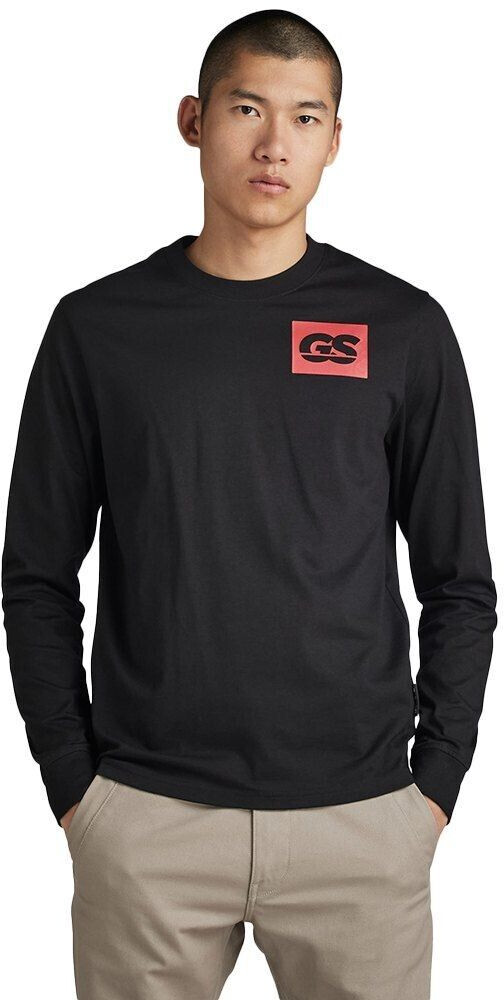 G-Star Back Long Sleeve T-Shirt (D23995-C336-648) black