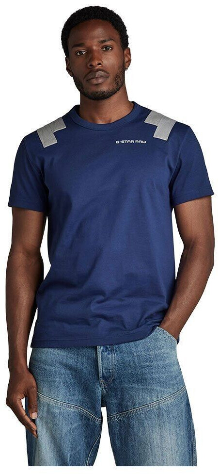 G-Star Flight Deck Short Sleeve T-Shirt (D24433-C336-130) blue