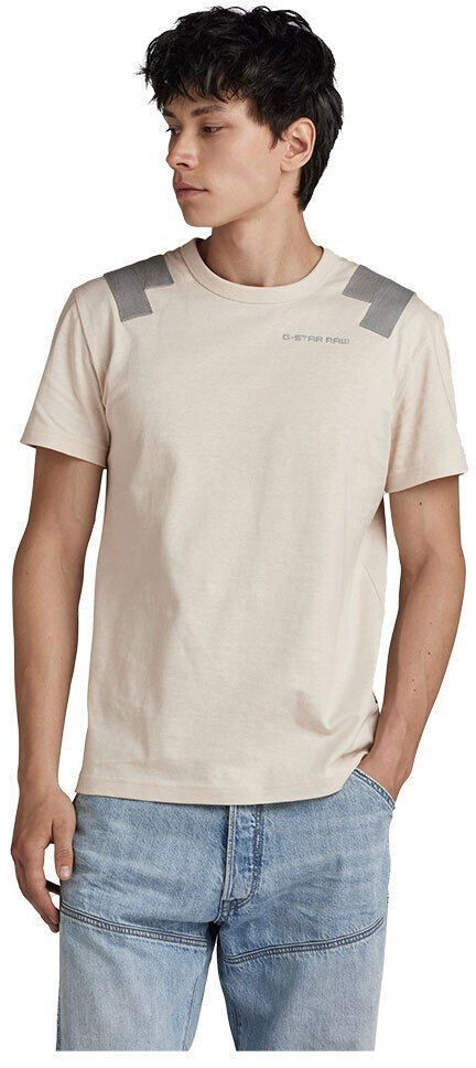 G-Star Flight Deck Short Sleeve T-Shirt (D24433-C336-160) beige