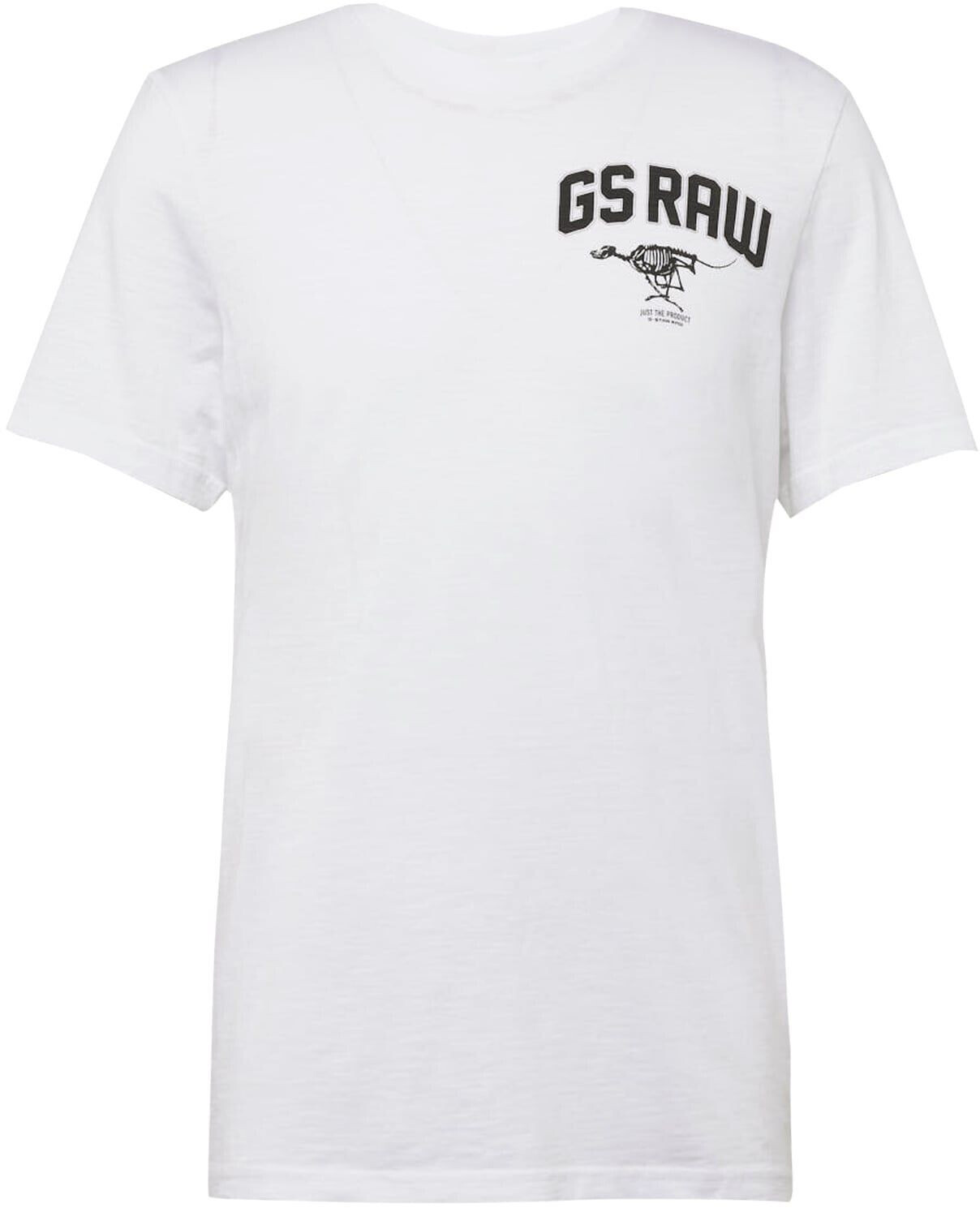 G-Star Skeleton Dog Chest Slim Fit Short Sleeve T-Shirt (D24424-C372) white
