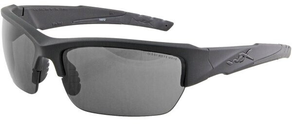 WileyX WX Valor matte black/polarized smoke grey