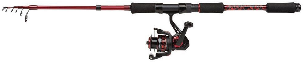 Mitchell Tele Tanager 2 Red Spinning Kit Schwarz 2.10 m / 5-21 g
