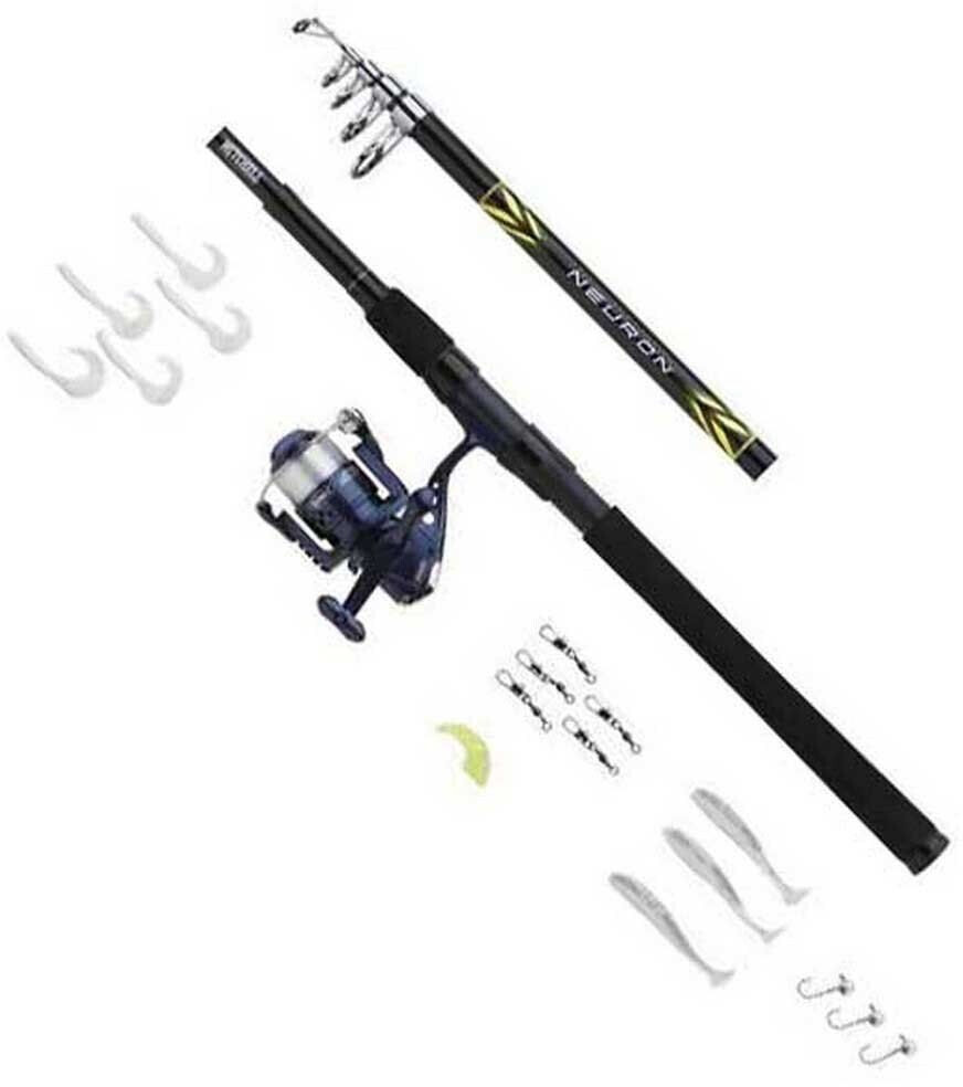 SHIMANO STC AX Mini Tele Spinning Rod – 2.70 M, 10-30 G Casting, 11 Pieces, Telescopic Travel Fishing Rod With Case
