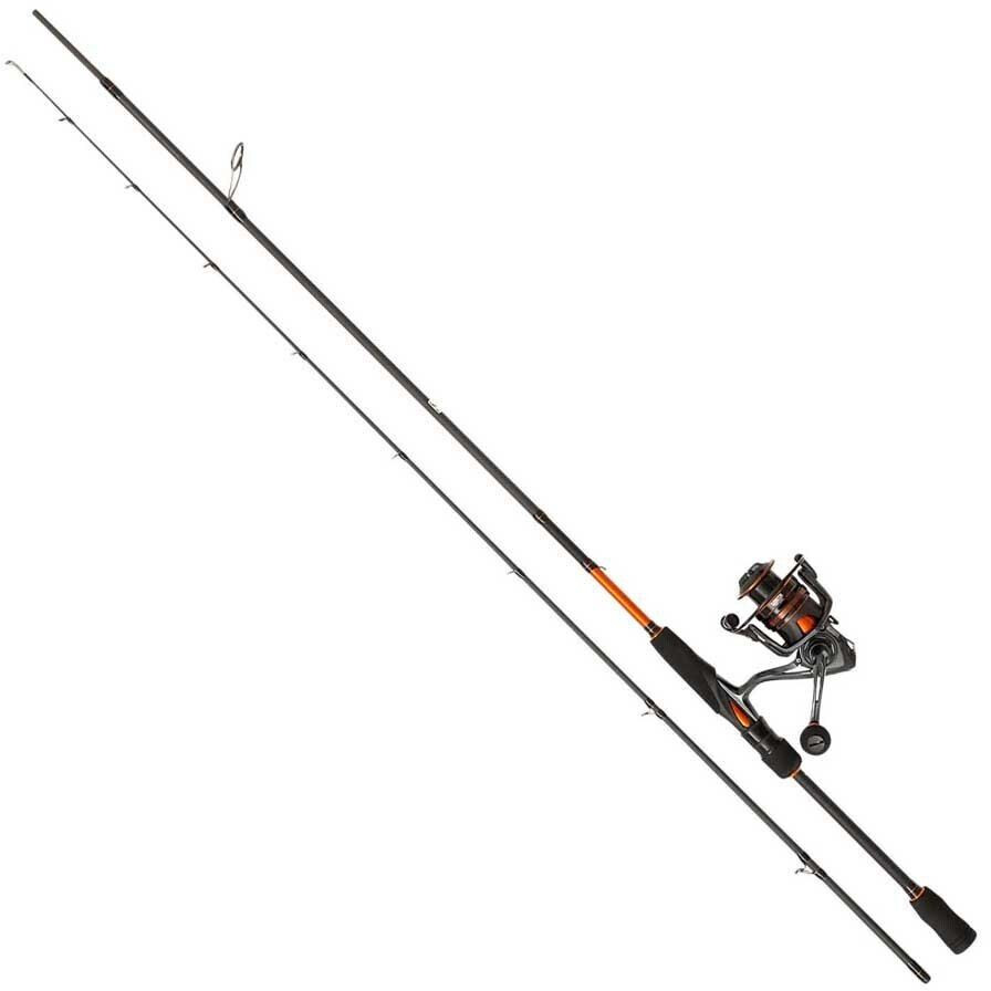Mitchell Traxx Mx Spinning Combo Schwarz 2.74 m / 21-56 g