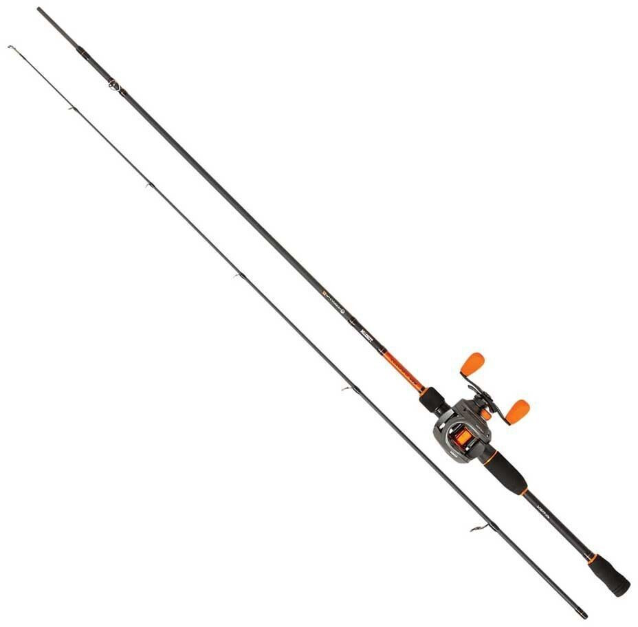 Mitchell Traxx Mx Baitcast Combo Schwarz 2.13 m / 7-28 g