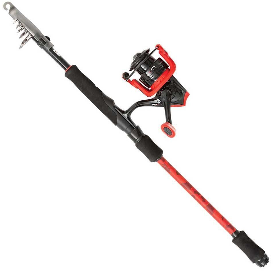 Abu Garcia Max X Te Spinning Combo Rot,Schwarz 1.83 m / 2-12 g