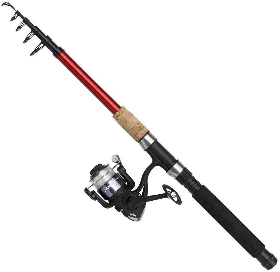 DAM Fighter Pro Combo Tele Spinning Rod Schwarz 2.70 m / 20-60 g