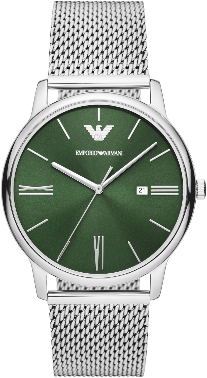 Emporio armani mesh watch deals