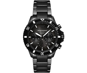 Emporio Armani Chronograph Ceramic Watch ab 284 50 Preisvergleich bei idealo