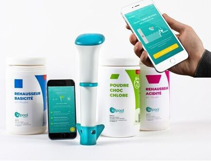 iopool Analyseur d'eau connecté EcO Start