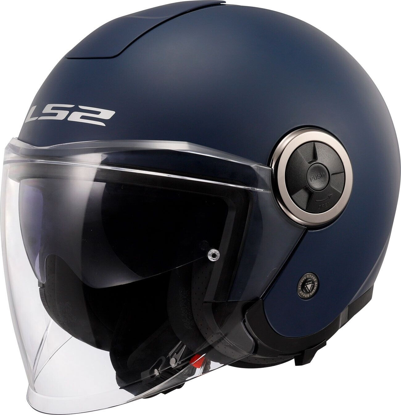 LS2 OF620 Classy Solid mat bleu marine