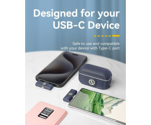 Hollyland Lark M2 - Micro-cravate Sans Fil - USB-C - Compatible Android, IPhone 15 - Boîte Ouverte (jamais Utilisé)