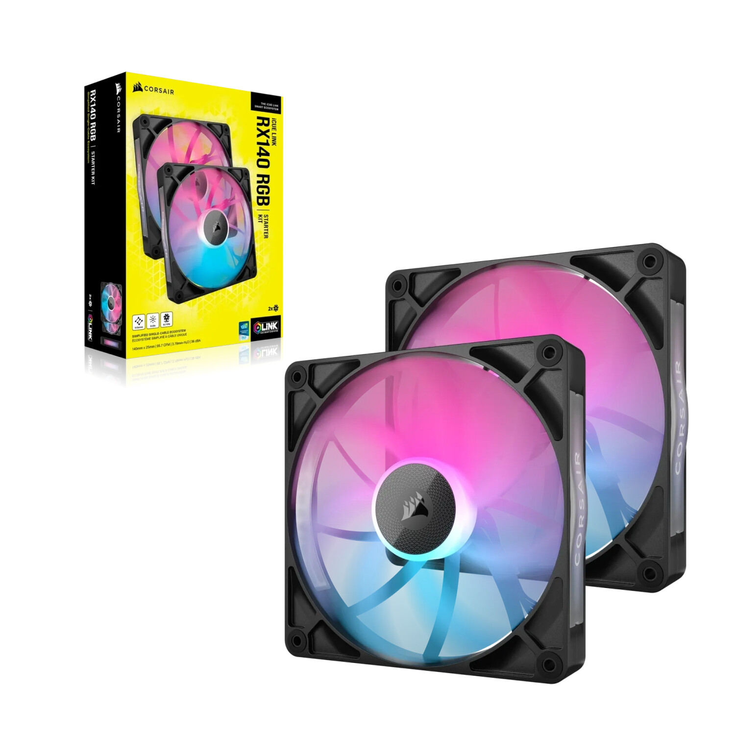 Corsair iCUE LINK RX140 RGB 140mm