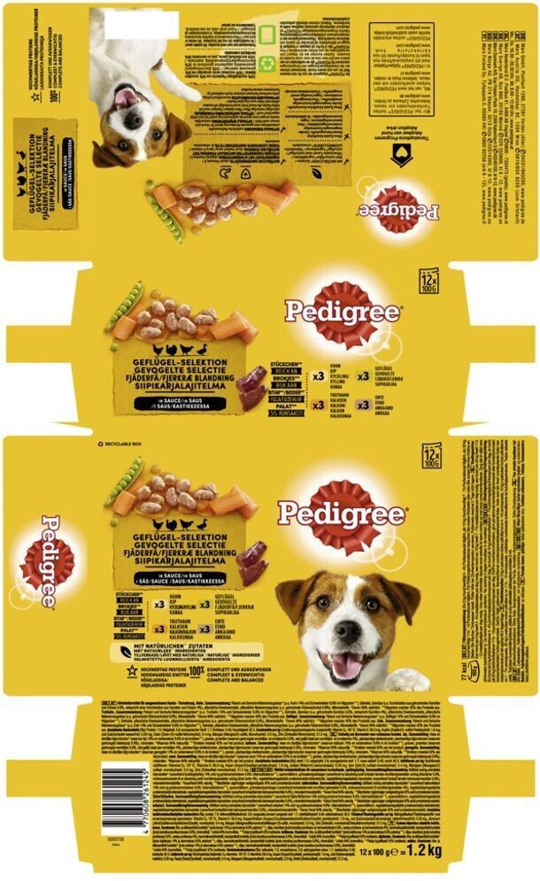 Pedigree Pâtée pour chien Pedigree Pâtée pour chien