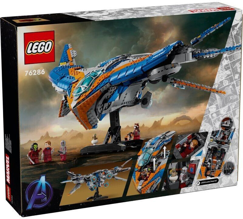 Lego marvel spaceship top