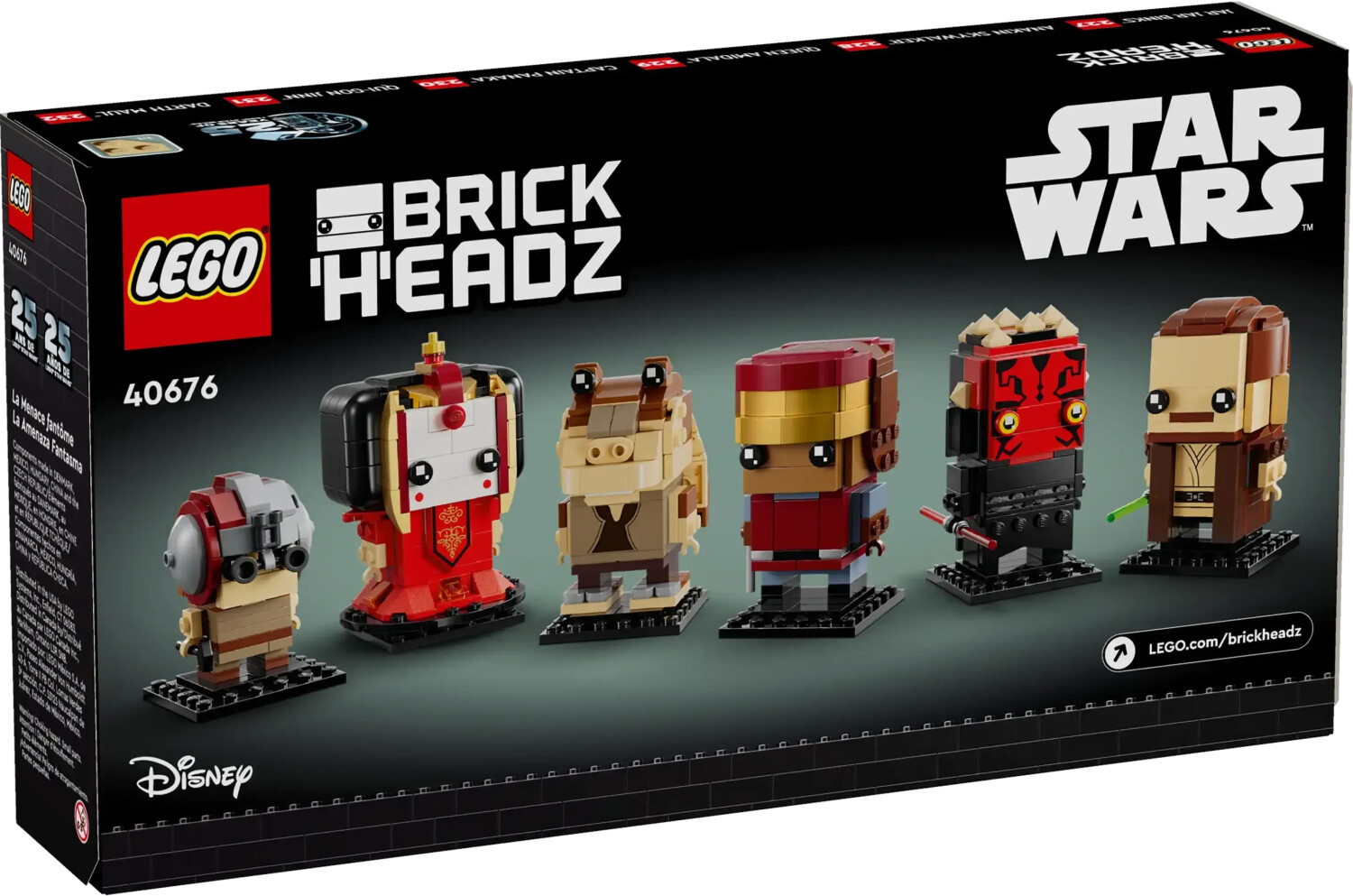 LEGO BrickHeadz - Star Wars: The Phantom Menace (40676)