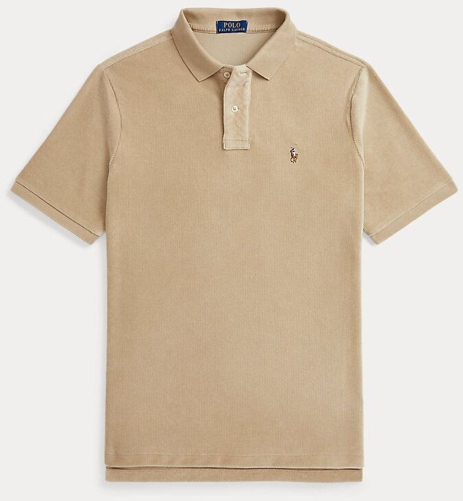 Tan polo t shirt hot sale