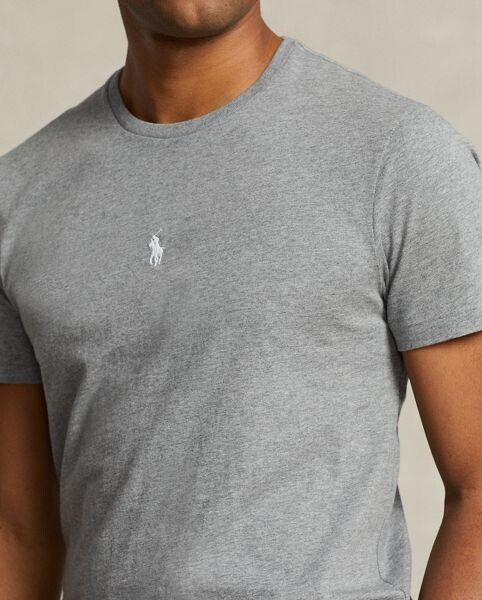 T shirt ralph lauren grigia hot sale