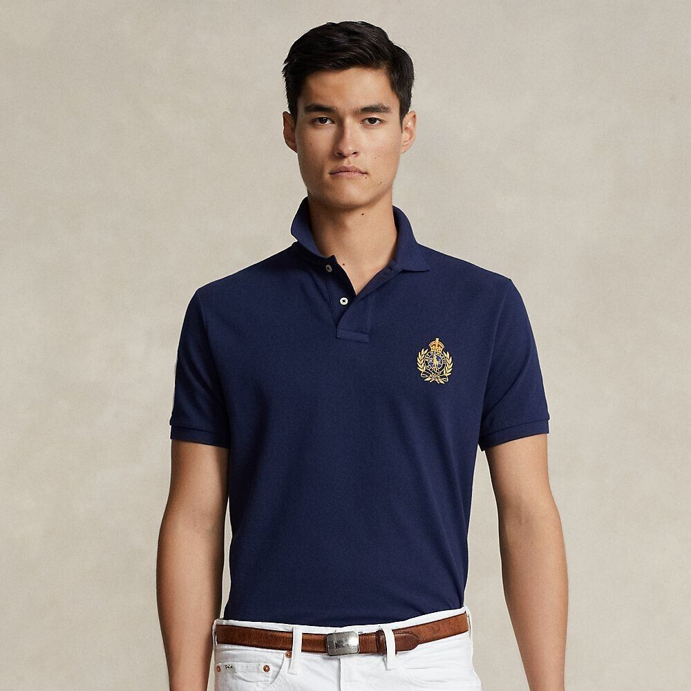 Polo Ralph Lauren Custom slim fit polo with triple pony multi (661249)