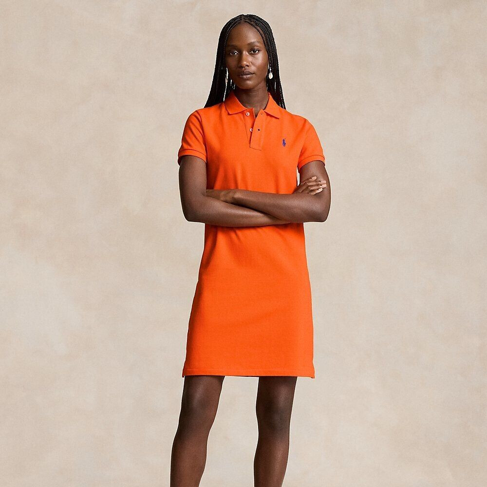 Polo Ralph Lauren Polokleid aus Baumwollpiqué orange (530388) ab 199,00 € |  Preisvergleich bei idealo.de
