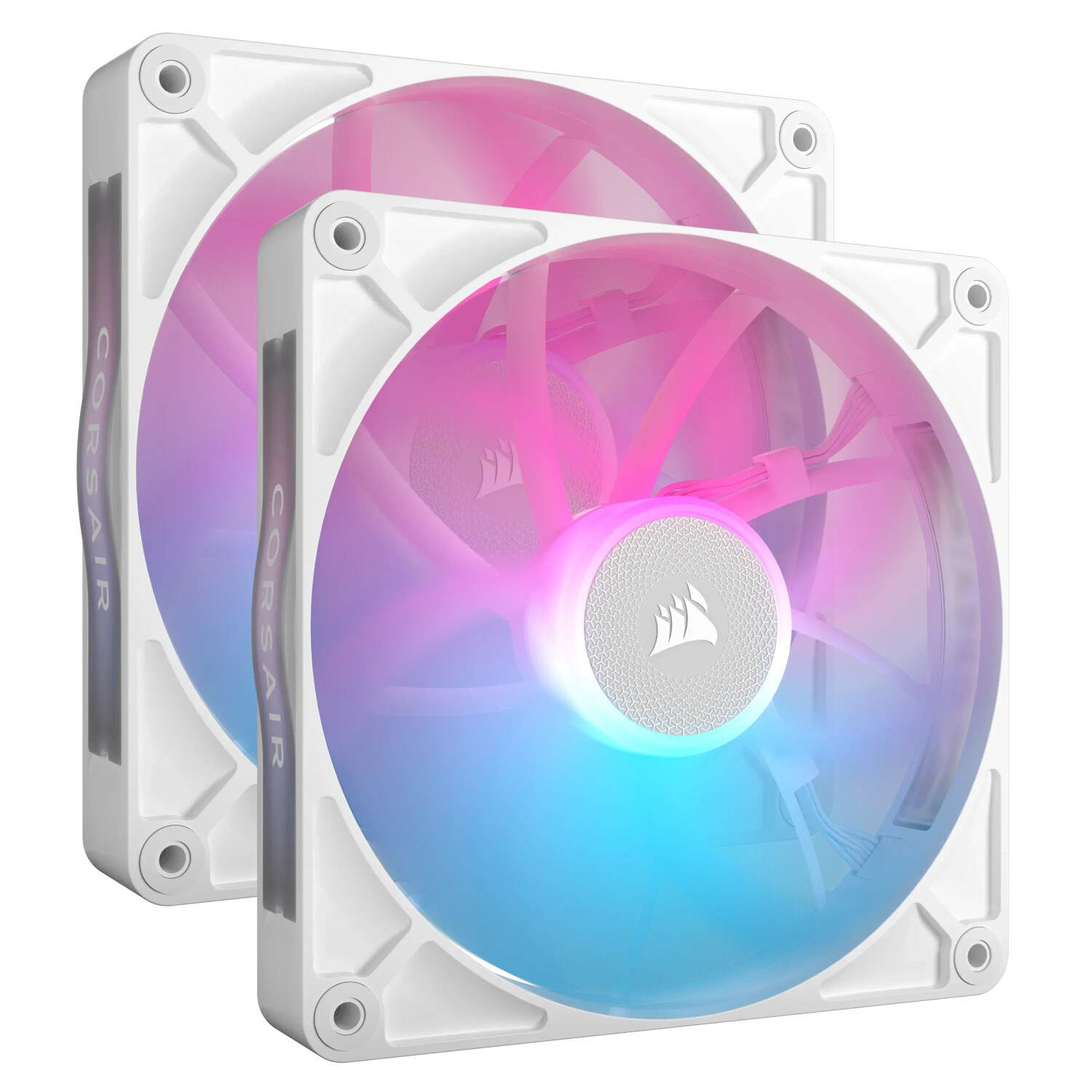 Corsair iCUE LINK RX140 RGB White 140mm 2-pack