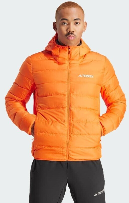 Adidas Terrex Multi Light Hooded Down Jacket Men semi impact orange au meilleur prix sur idealo