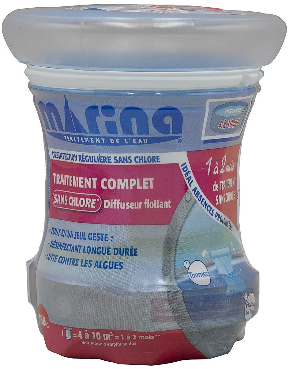 Traitement complet sans chlore diffuseur flottant 350 g
