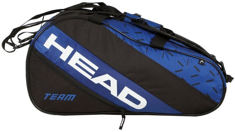Sac Head Team Padel Bag L Bleu 2024 - Spacieux, Léger Et Résistant, Avec Compartiments Pour Pelles Et Accessoires