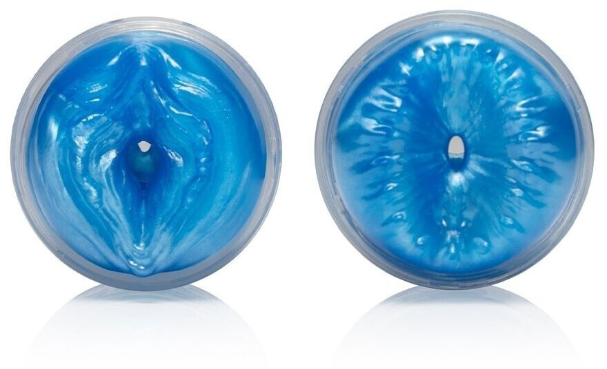 Fleshlight Masturbateur vagin et anus Alien Quickshot Édition Limitée bleu